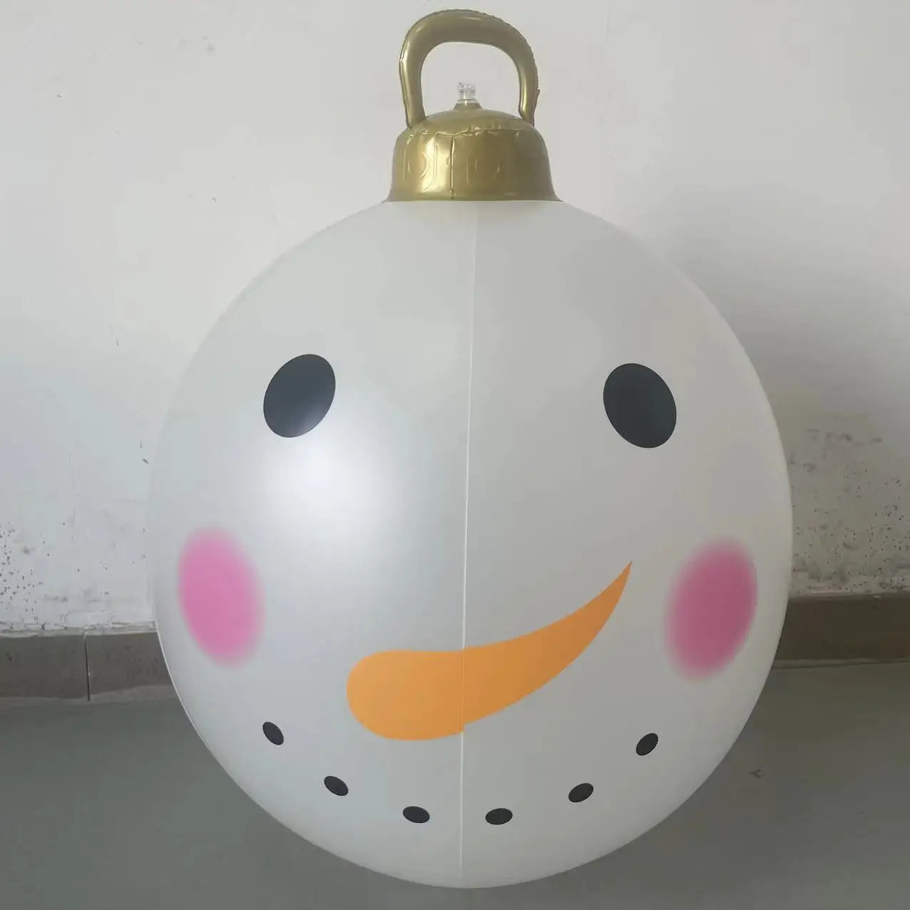Palline di Natale - Gonfiabili da 60 cm in PVC per esterni.