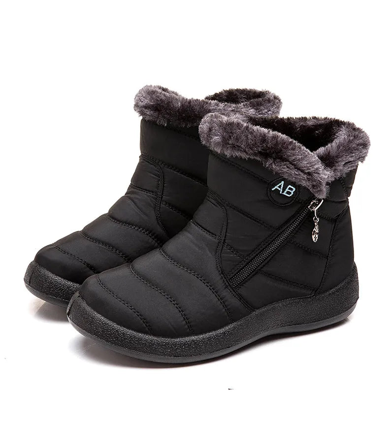 Women's Boots Women's Ankle Boots With Fur Winter