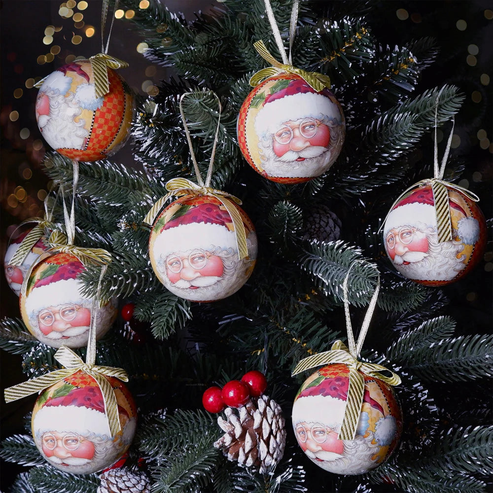 Bolas de Navidad, colgantes de Navidad, adornos para árbol, bolas multicolores, juego de decoraciones para fiestas en el hogar, Navidad, bolas de decoración navideña