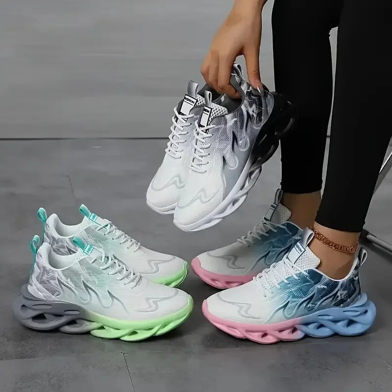 Scarpe da tennis da passeggio da donna, leggere e slip-on