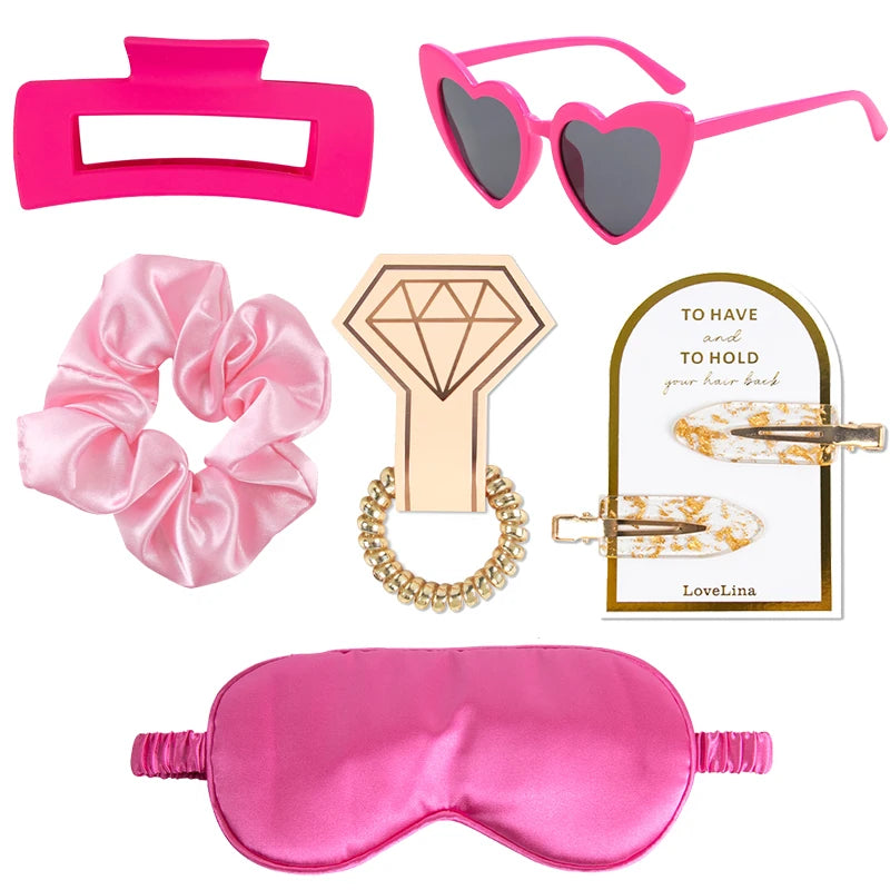 Set regalo multiuso da 6 pezzi per matrimoni e feste nuziali.