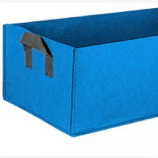 Multi sized garden planting bag with handle outdoor flower pots.