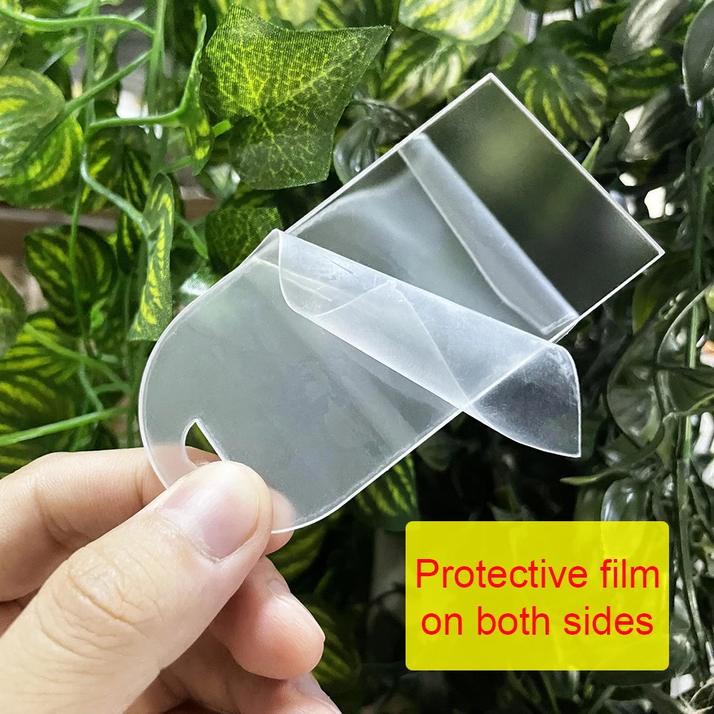 Tarjeta de lugar de boda de acrílico con arco de etiqueta de nombre de acrílico esmerilado, 10/20/50 piezas