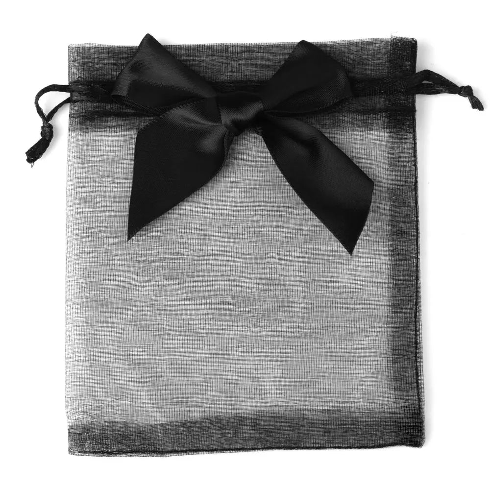 Organza Gift Bag Bow knot Drawstring Pouch.