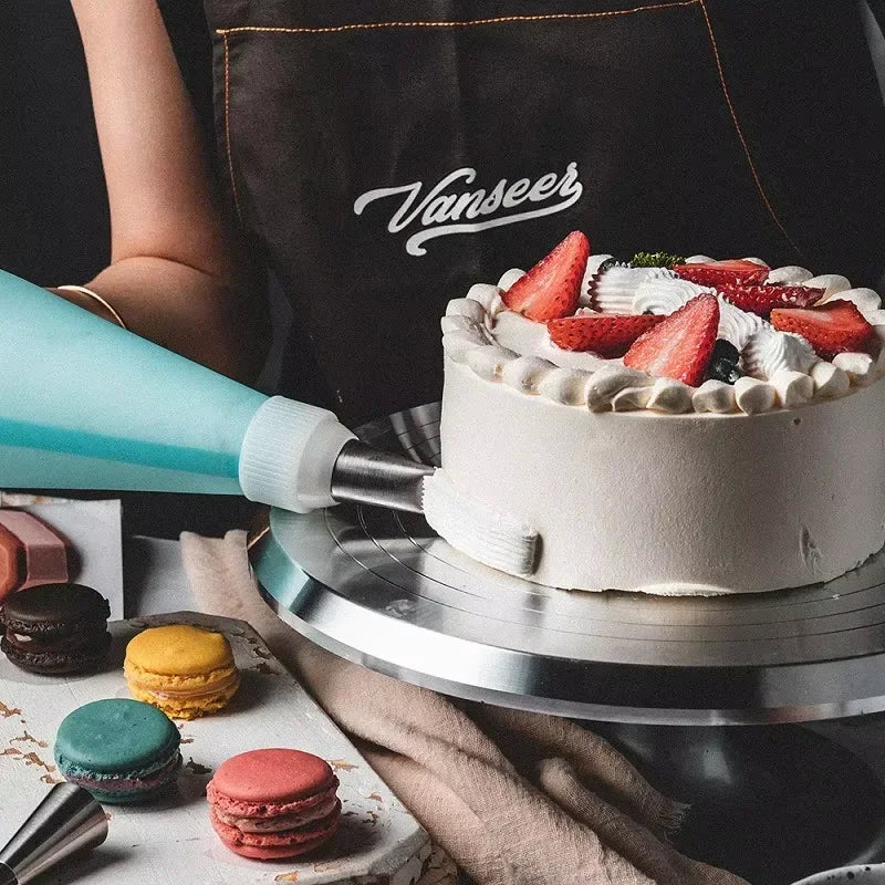 Turntable Stainless Steel - ideal for candle making or cake decorations.