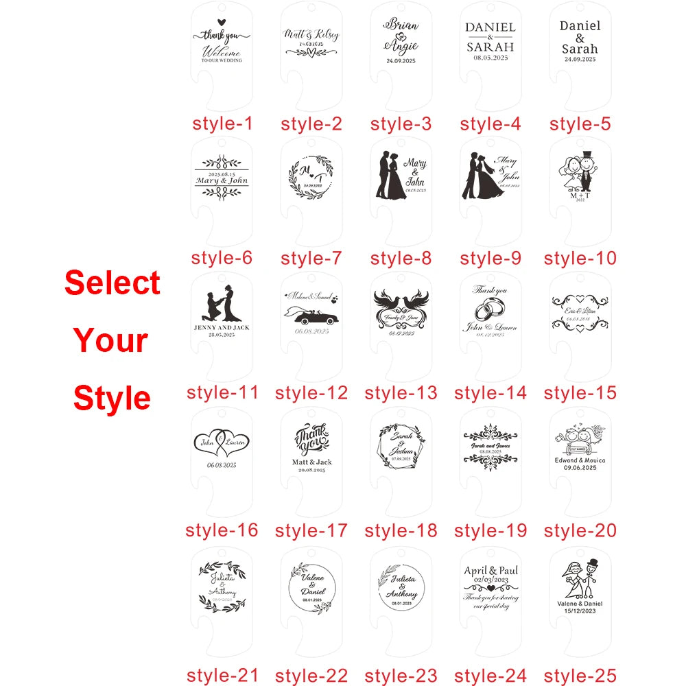 Abridor de botellas personalizado con grabado láser y nombre, llavero de acero inoxidable dorado.