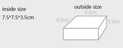 Elegant Blue Yellow Flower Pattern 3 Size 10 Set Gifts Packing