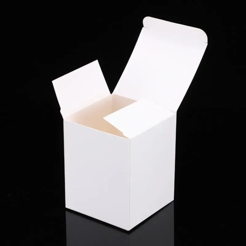 White Cardboard Packaging Box Multi Size 50pcs.