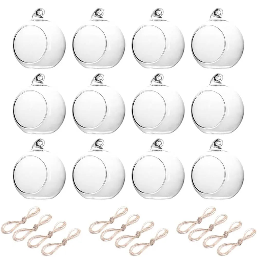 Tea Light Holder Crystal Glass Hanging Diameter 6cm/8cm