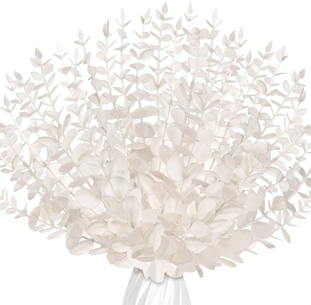 Pianta finta di eucalipto artificiale Silver Dollar Greenery.