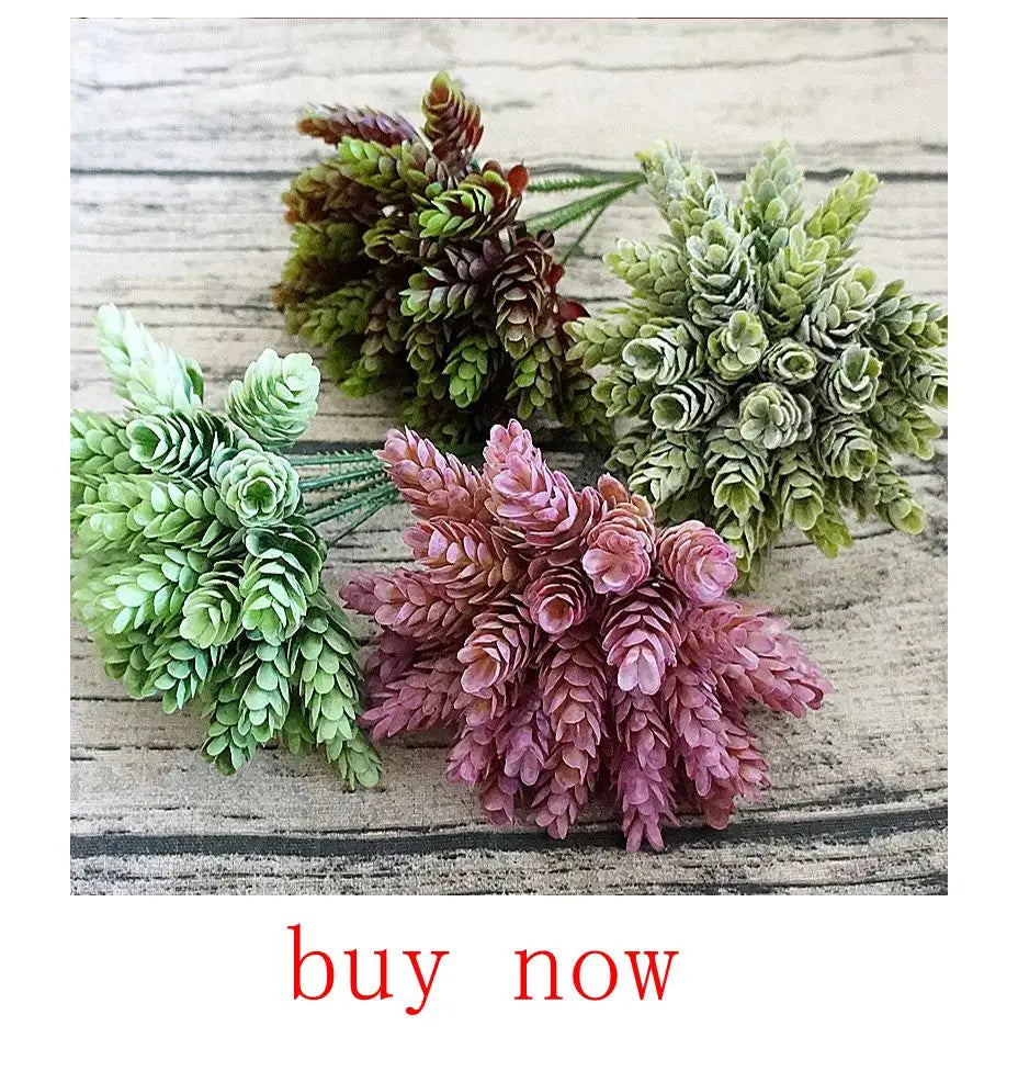 1/4 Stück künstliche Blumen, günstige Neujahrsdekorationen, Hochzeit, Garten, Pfingstrosenbogen, Weihnachten, Zuhause, künstliche Seidenrosen, Hortensien, Vase, DIY