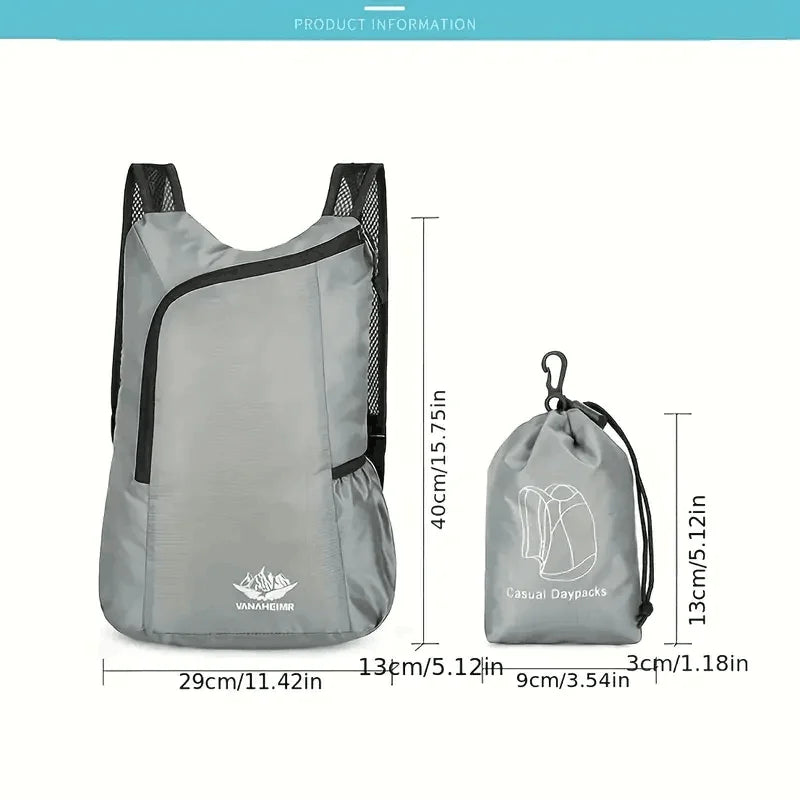 Nuovo zaino ultraleggero multifunzionale 2025, confezione da 1, pieghevole e portatile