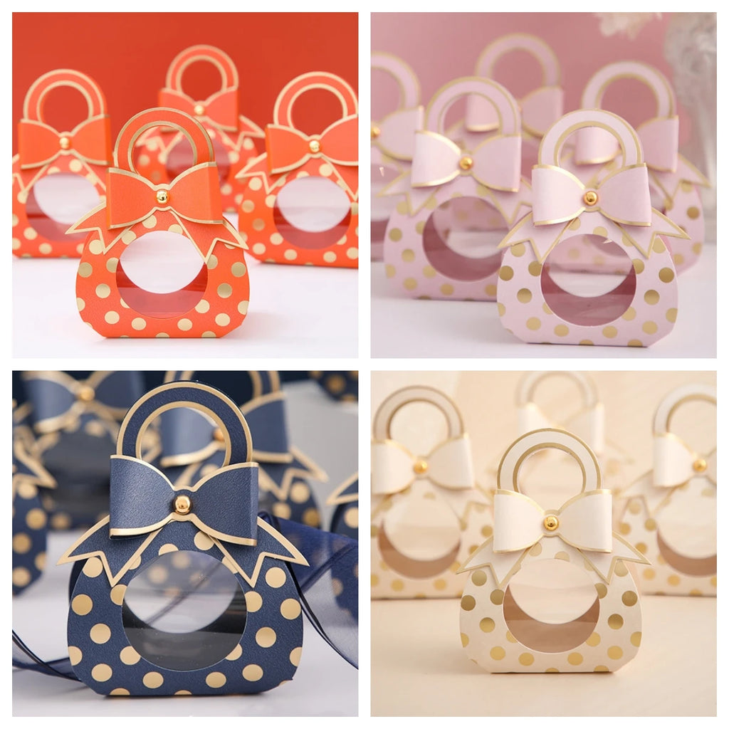 Bolsa de dulces creativa estilo chupete, caja de chocolate para recuerdos de boda. 50 unidades.