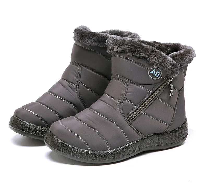 Women's Boots Women's Ankle Boots With Fur Winter