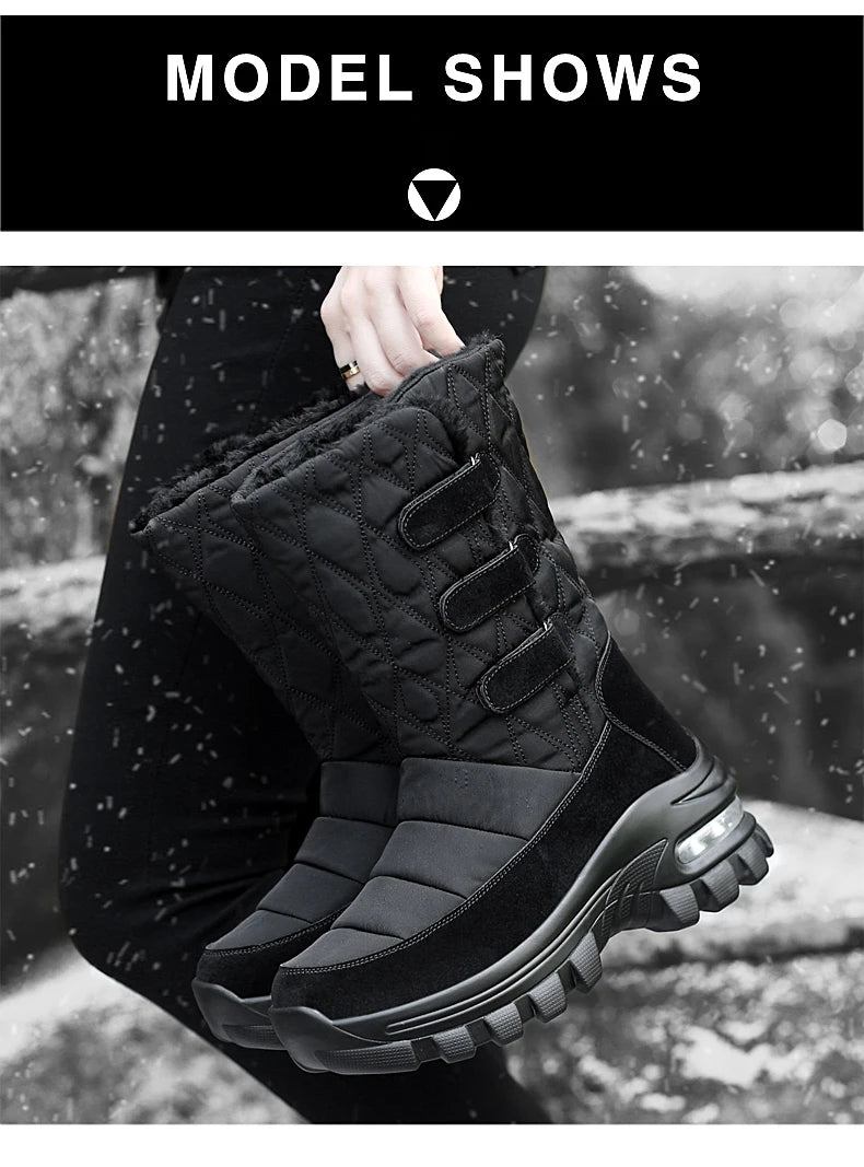 Stivali da neve invernali impermeabili antiscivolo da donna