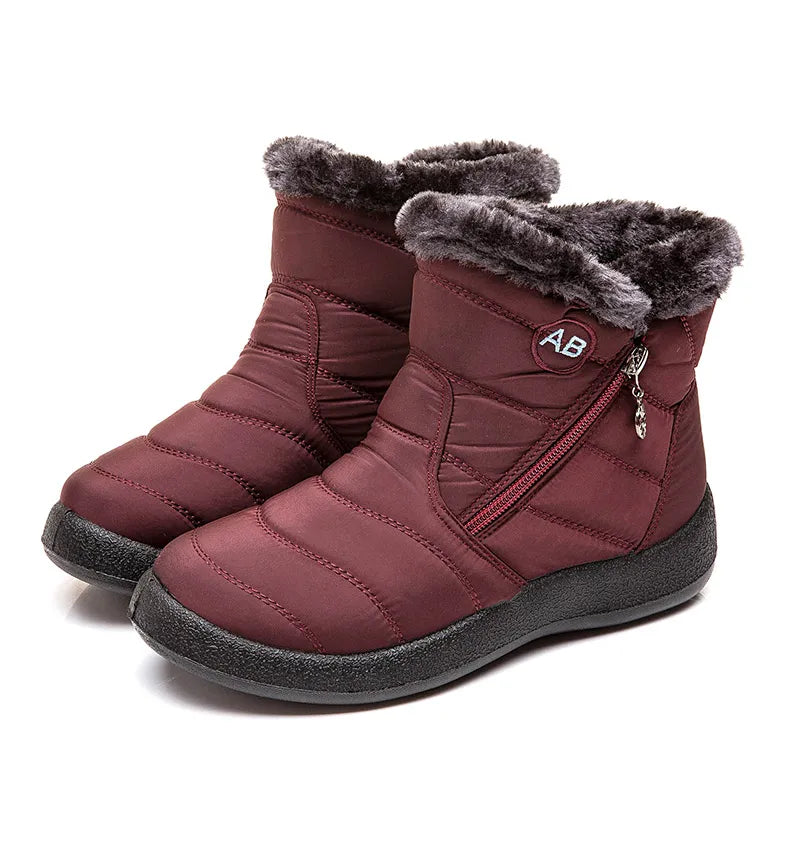 Women's Boots Women's Ankle Boots With Fur Winter