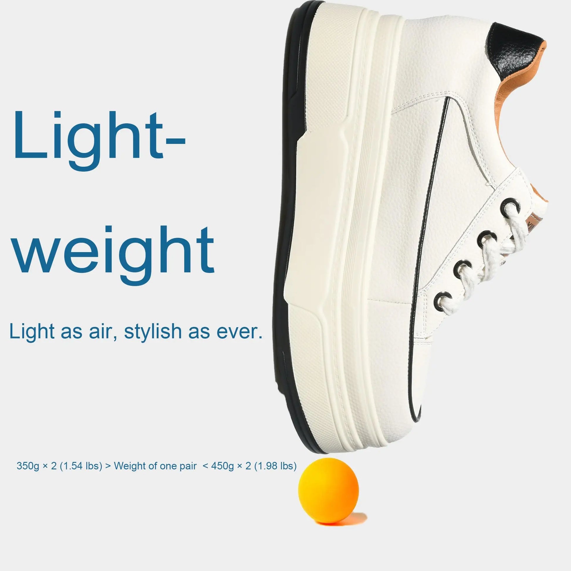 Sneakers con plateau Fujin da donna in vera pelle