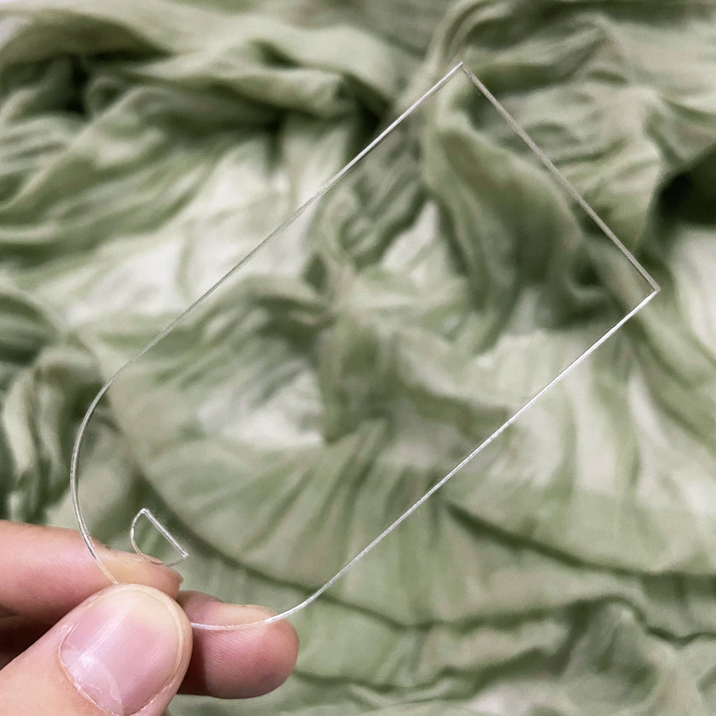 Tarjeta de lugar de boda de acrílico con arco de etiqueta de nombre de acrílico esmerilado, 10/20/50 piezas