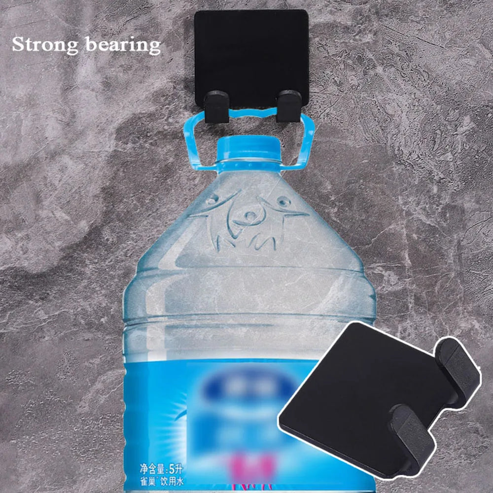 Supporto da parete per bagno, per gancio doccia, confezione da 2/4, adesivo