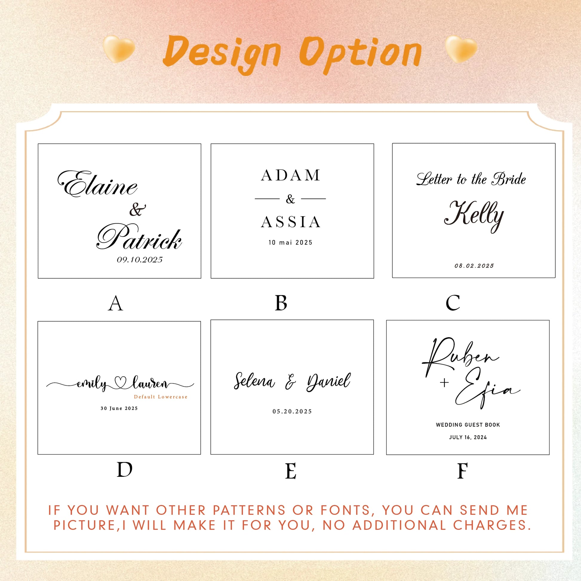 Libro degli ospiti personalizzato per tutti gli eventi