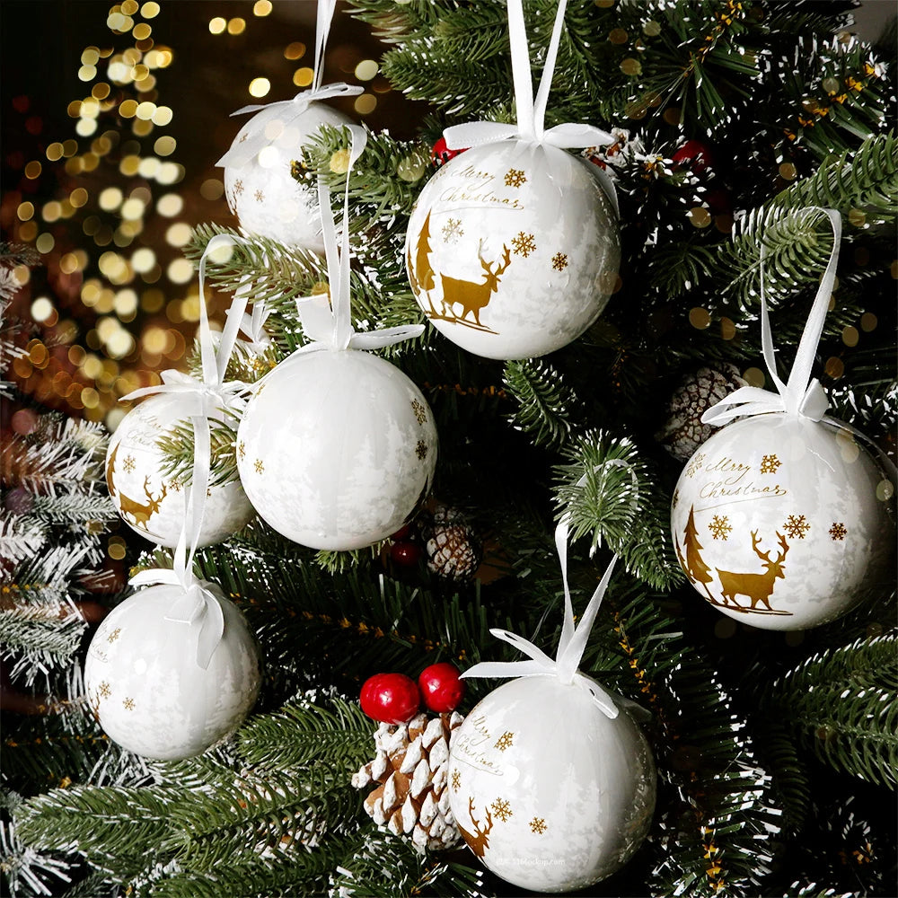 Bolas de Navidad, colgantes de Navidad, adornos para árbol, bolas multicolores, juego de decoraciones para fiestas en el hogar, Navidad, bolas de decoración navideña