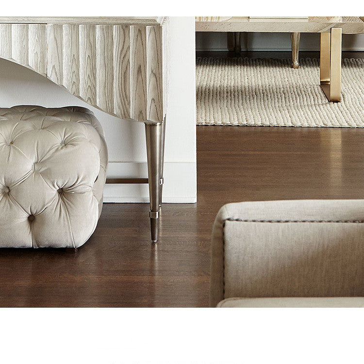 Sgabello da toeletta in flanella nordica