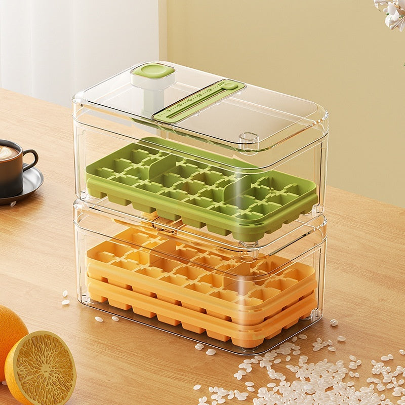 Ice Tray One-click Press Multi-function