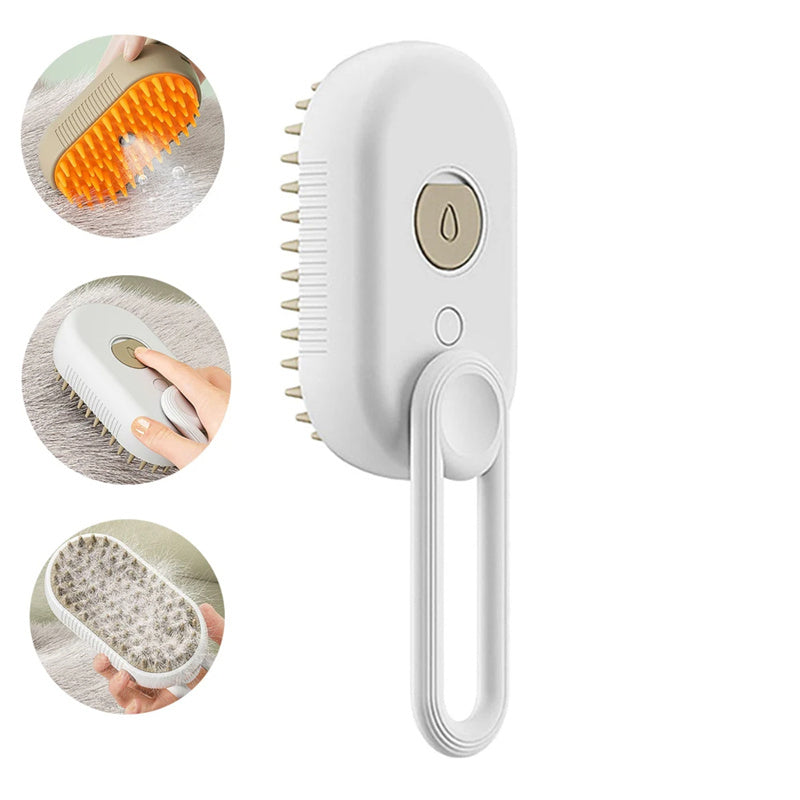 Pet Grooming 3 in 1 Electric Spray Hair Brushes