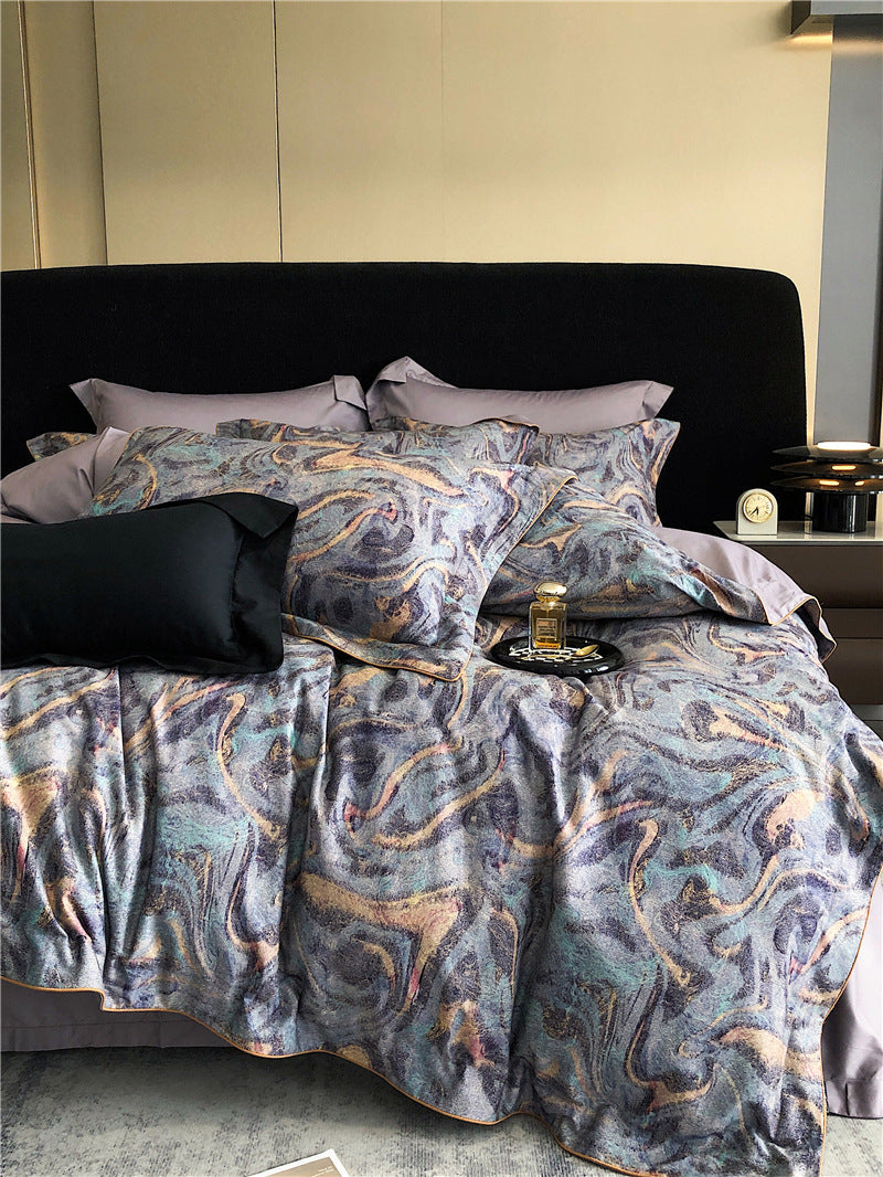 Four-piece Bedding Set Cotton Long-staple.