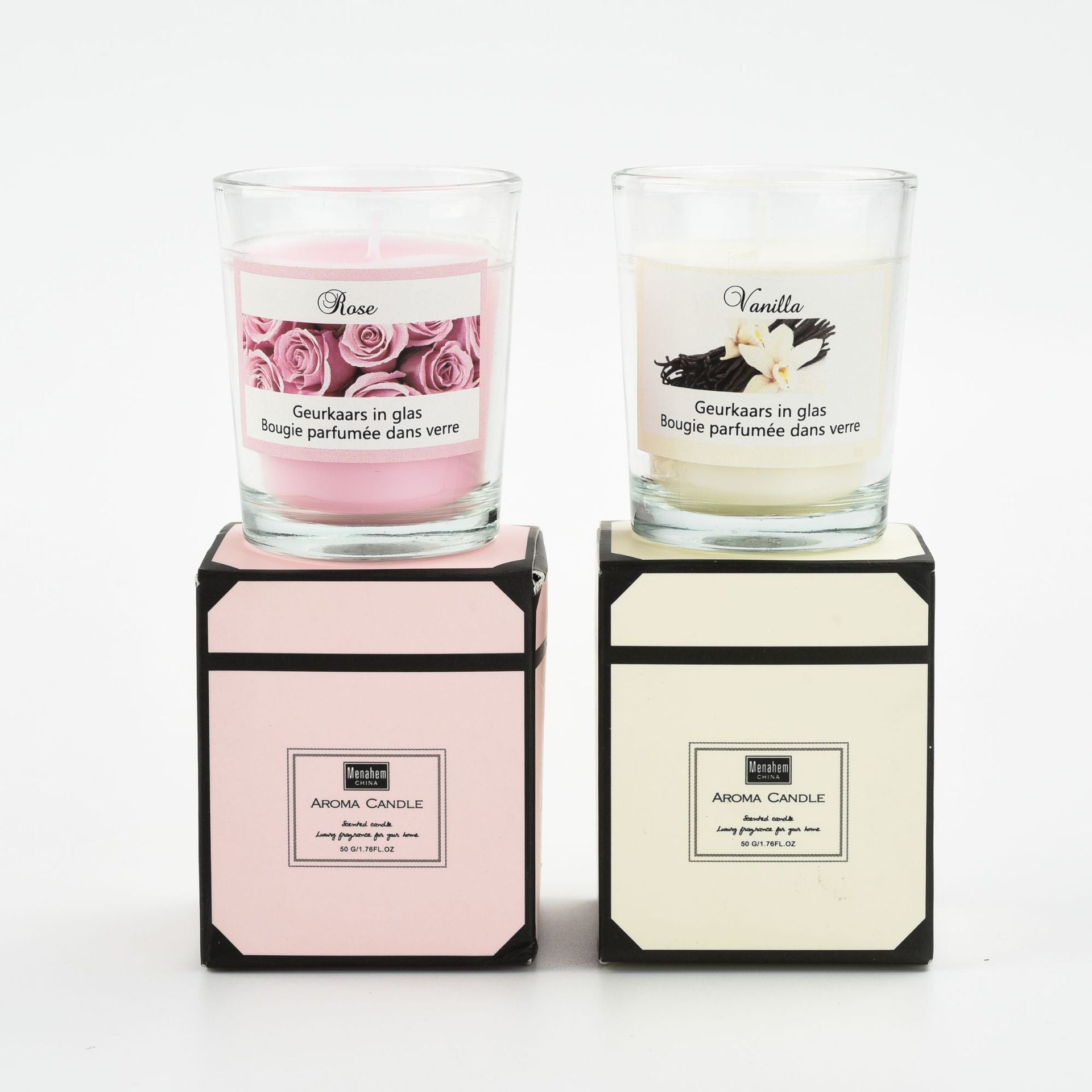 Candles Aromatherapy Glass Romantic Fragrance
