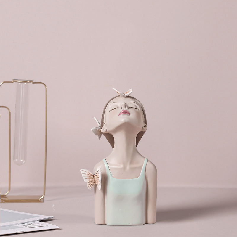 Ornamenti in resina Bubble Girl Nordic Creative Home