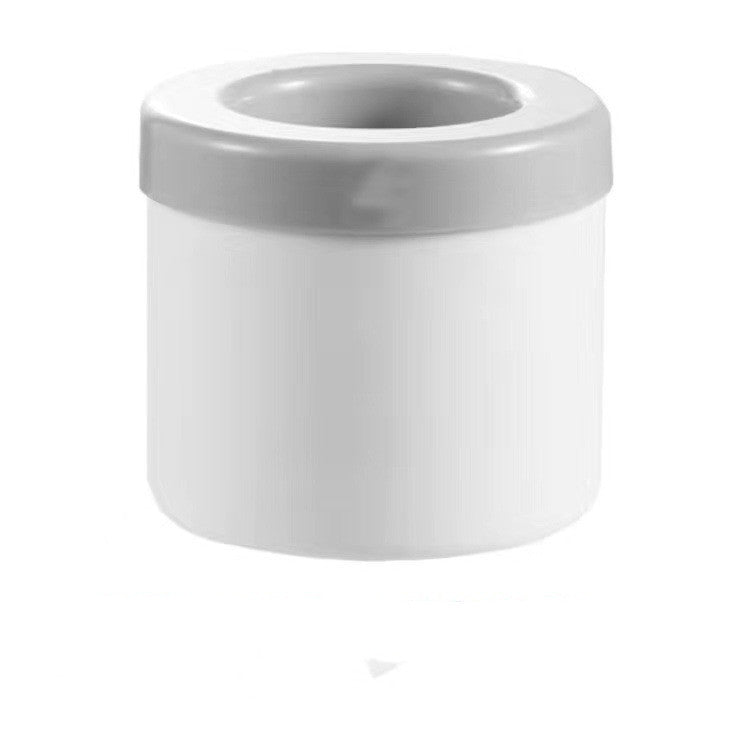 Stampo per secchiello del ghiaccio portatile 2 in 1 con coperchio, salvaspazio, per creare cubetti di ghiaccio, per cucina, feste e bar.   