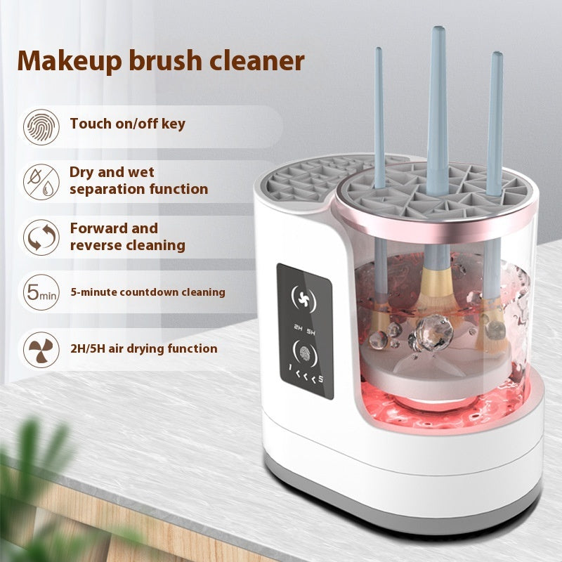 Electric Makeup Brush Cleaner Rechargeable Stand Device