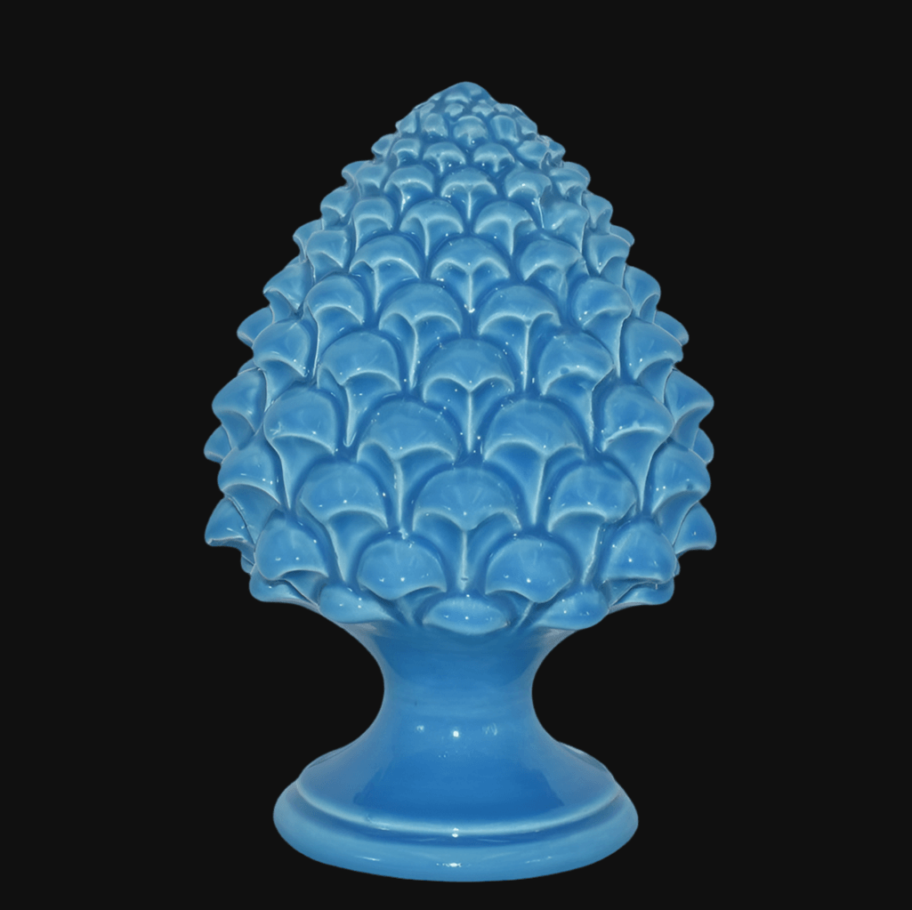 Pigna semilavorata altezza 15/35 Turchese