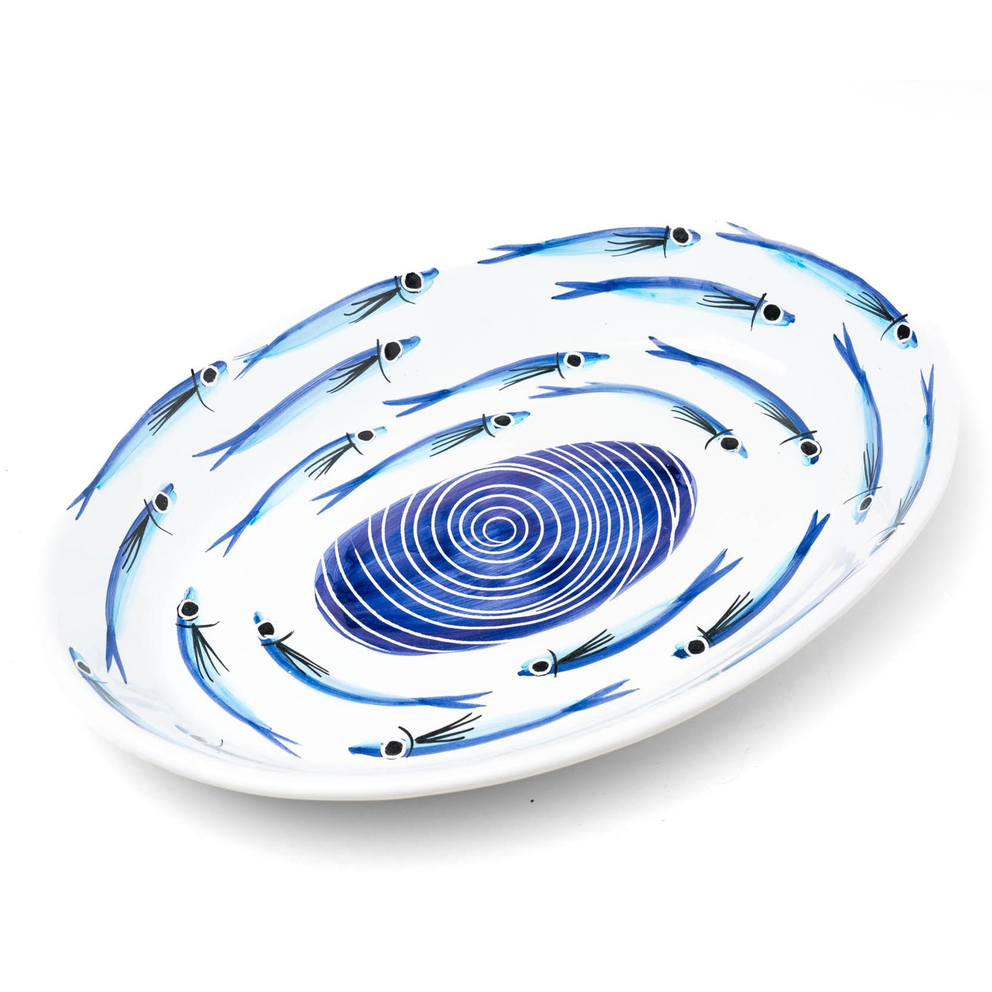 Sperlonga Alici - Piatto Ovale Fondo