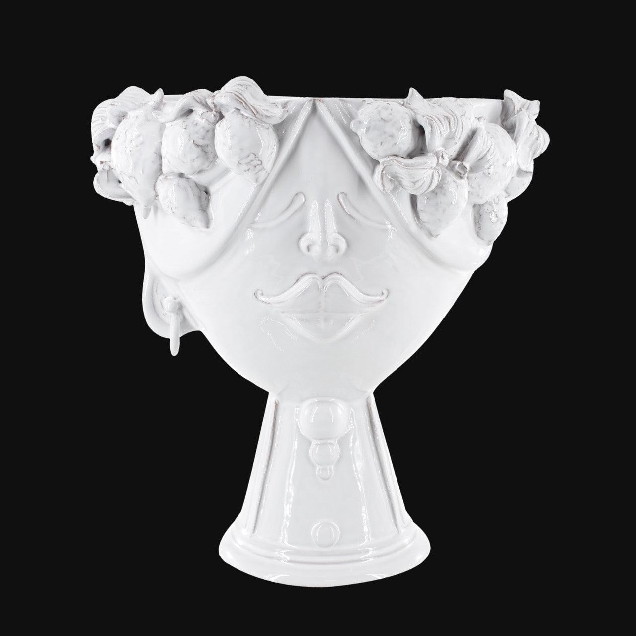 Testa di Moro con limoni "Zahira" donna | Linea Bianca 30 cm