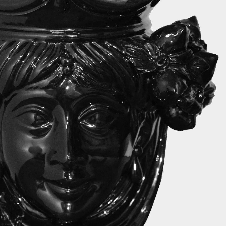 Testa h 25 limoni nero lucido femmina