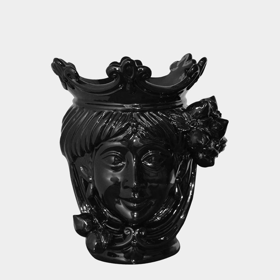 Testa h 25 limoni nero lucido femmina