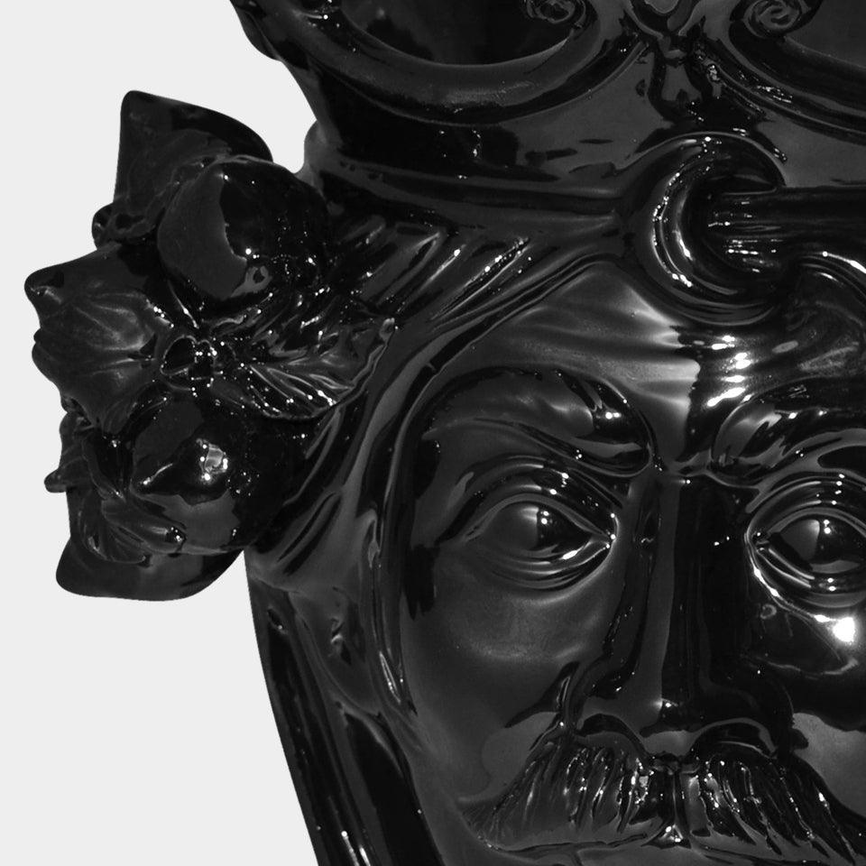 Testa h 25 limoni nero lucido maschio