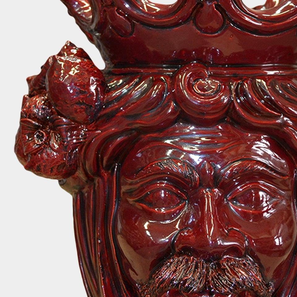 Testa h 40 limoni linea bordeaux maschio